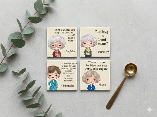 Golden Girls Magnet Set
